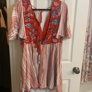 Free People Under The Sun Tunic Dress NWT